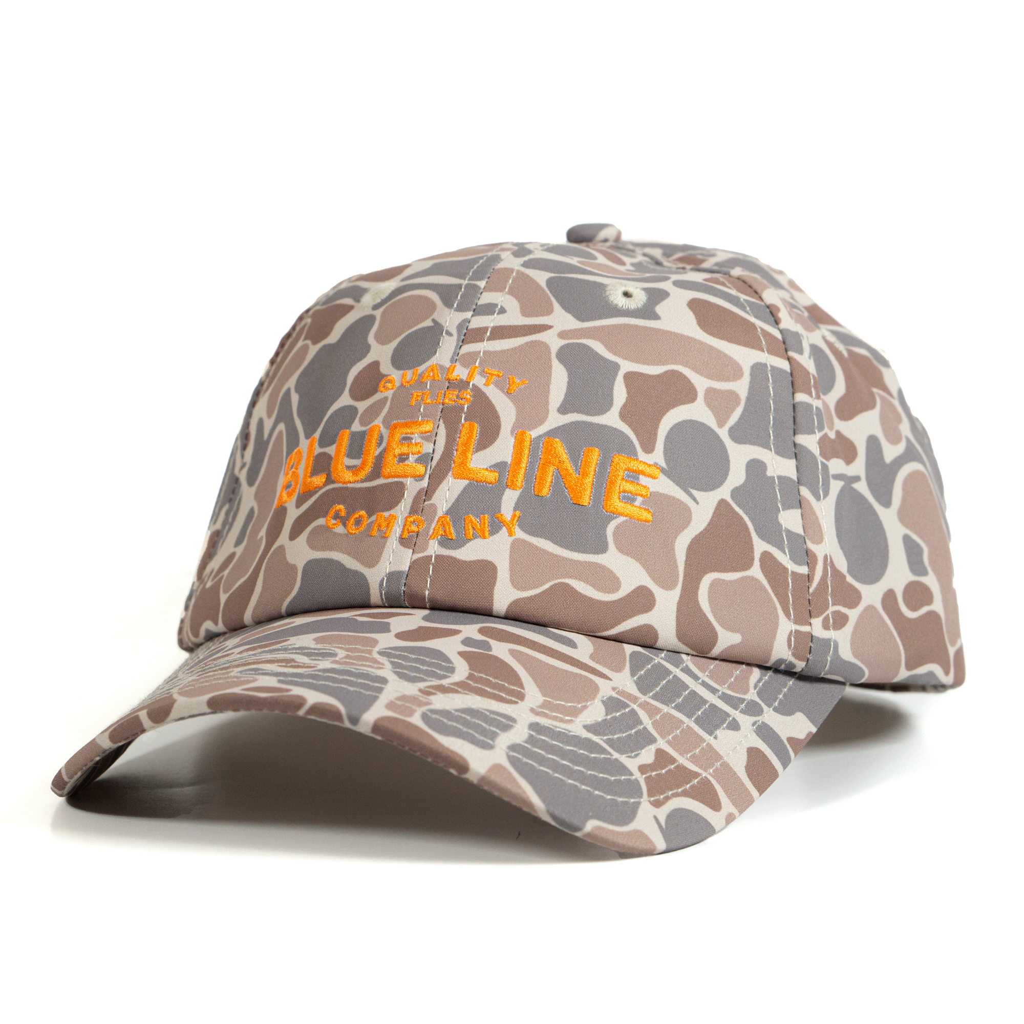 Forgotten Coast Fly Company Old Favorite Camo Trucker Hat Navy Camo