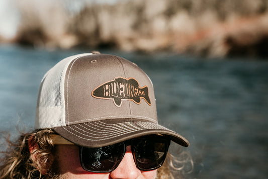 Bass Leather Patch Trucker