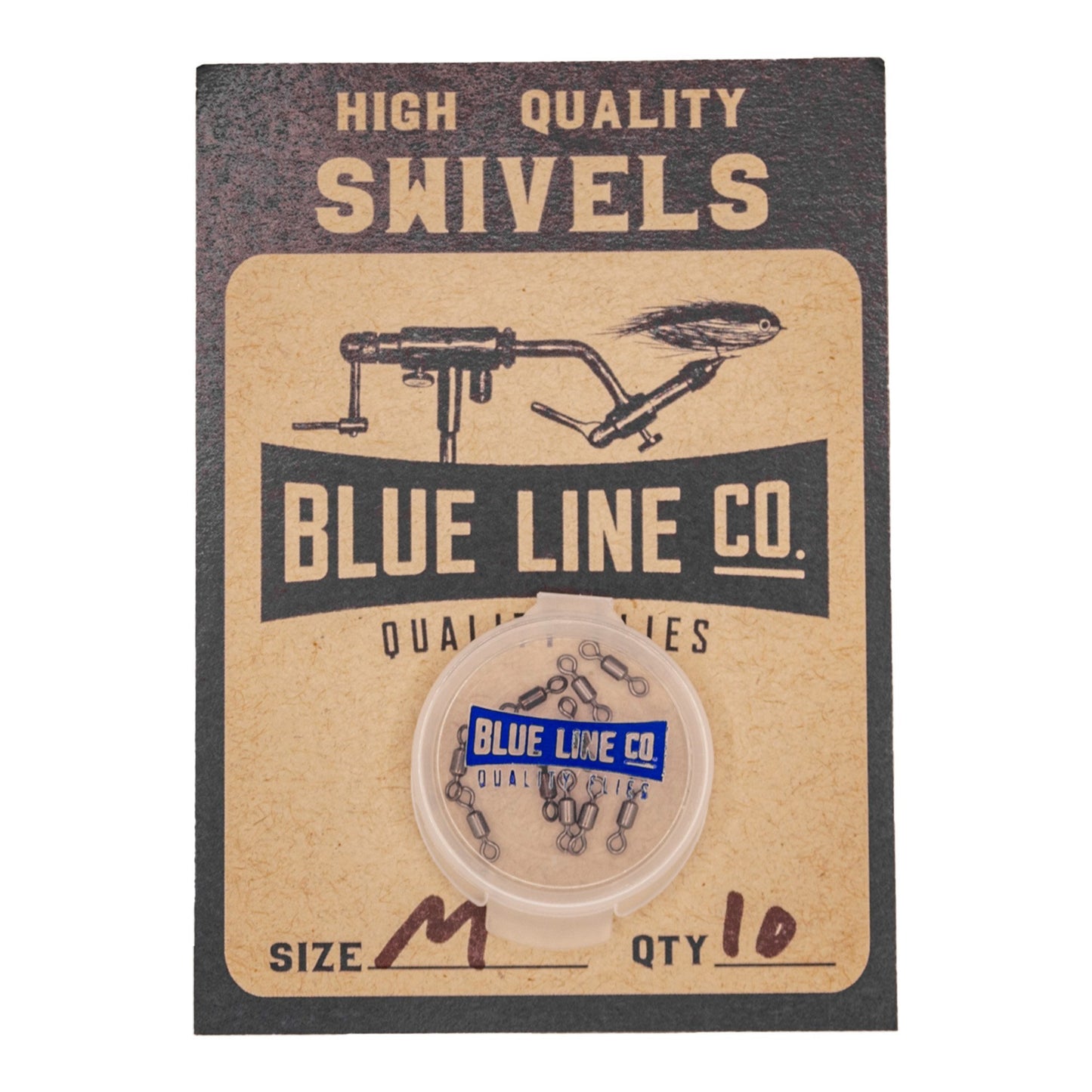 BLC Fly Fishing Swivels - 10 Pack