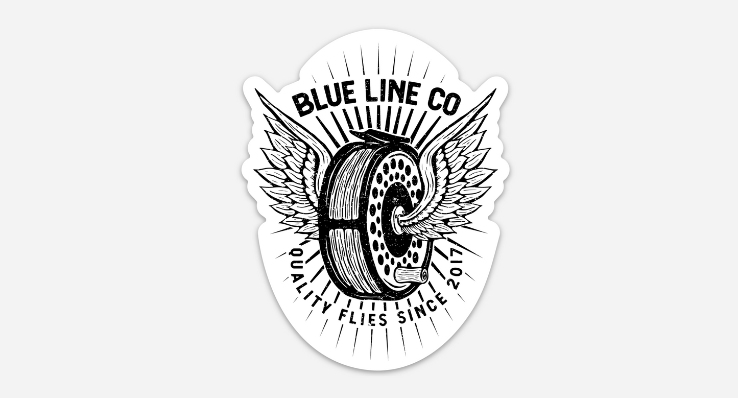 Fly Reel Sticker