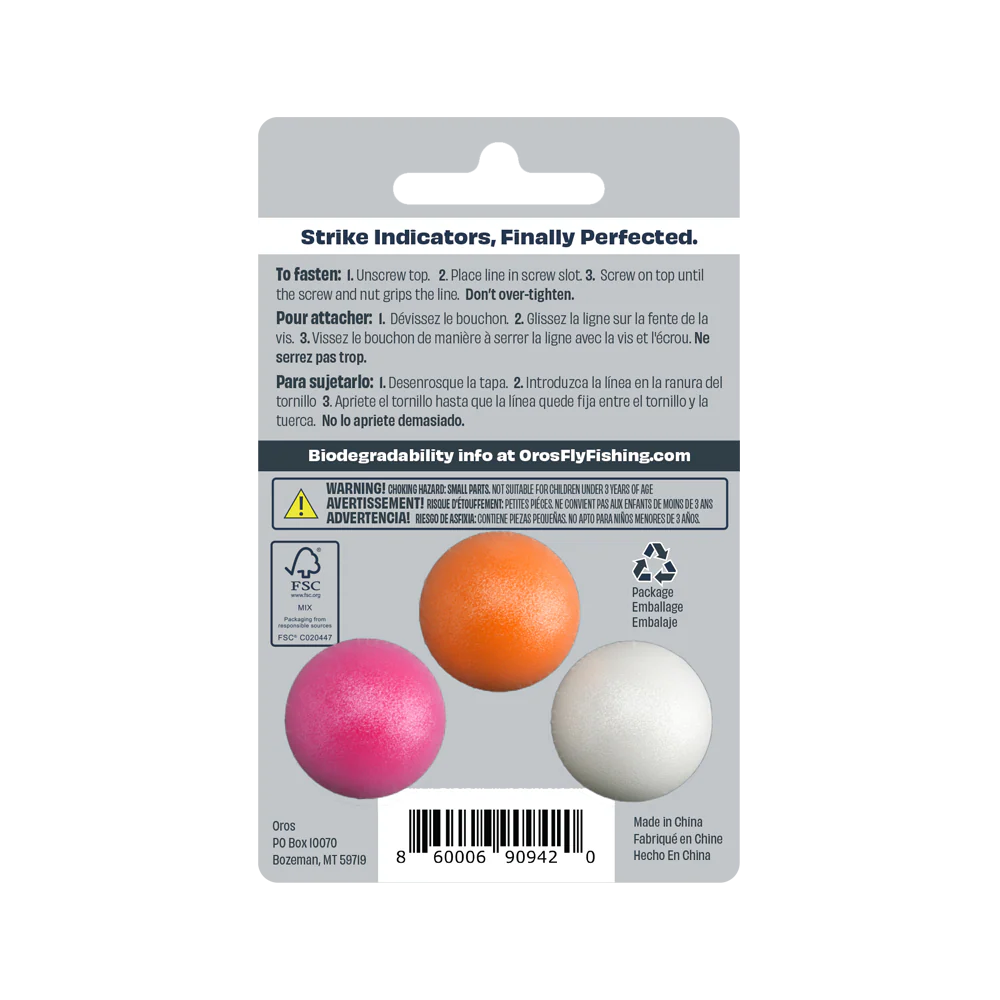 Oros Strike Indicator 3 pack