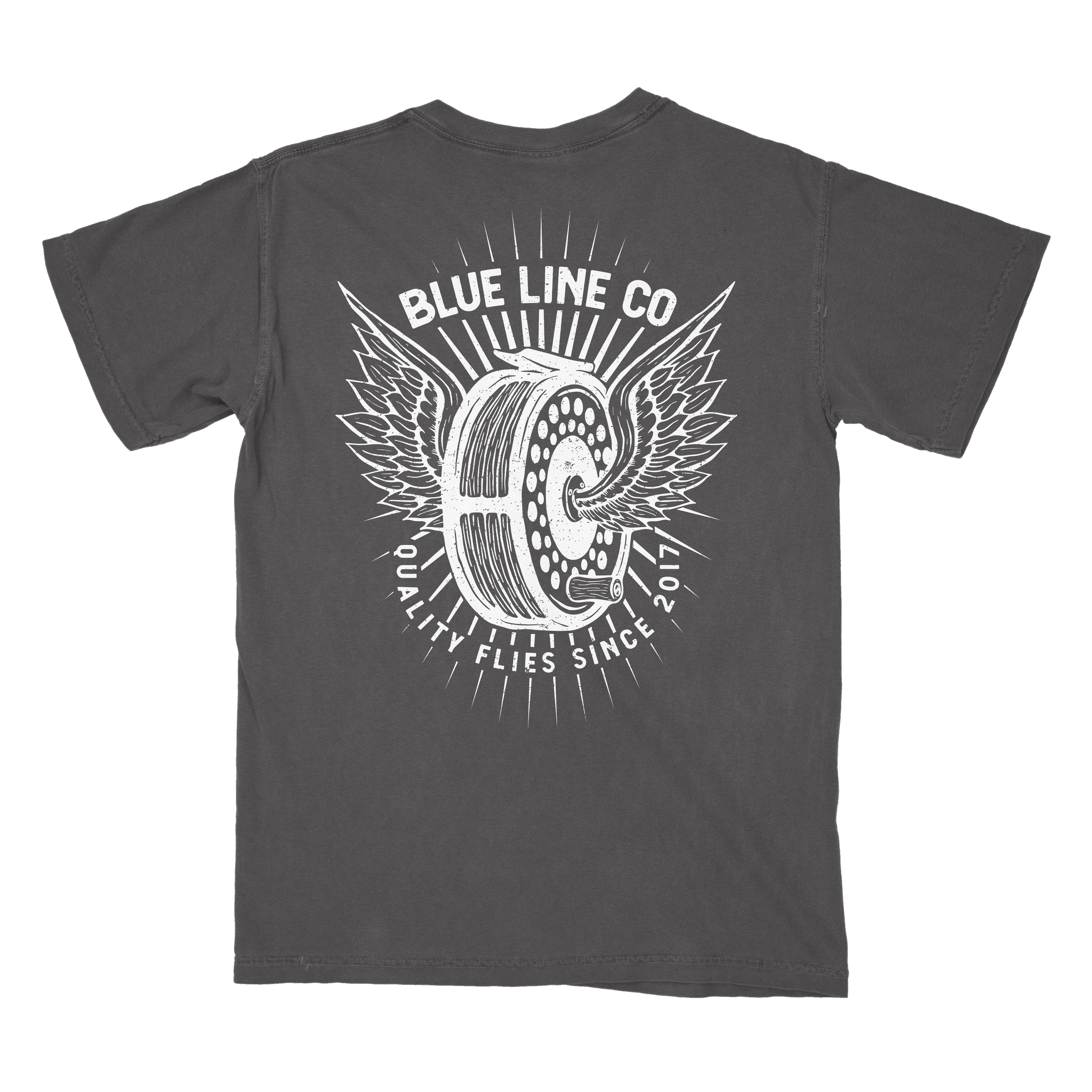 Fly Reel T-Shirt – BlueLineCo.