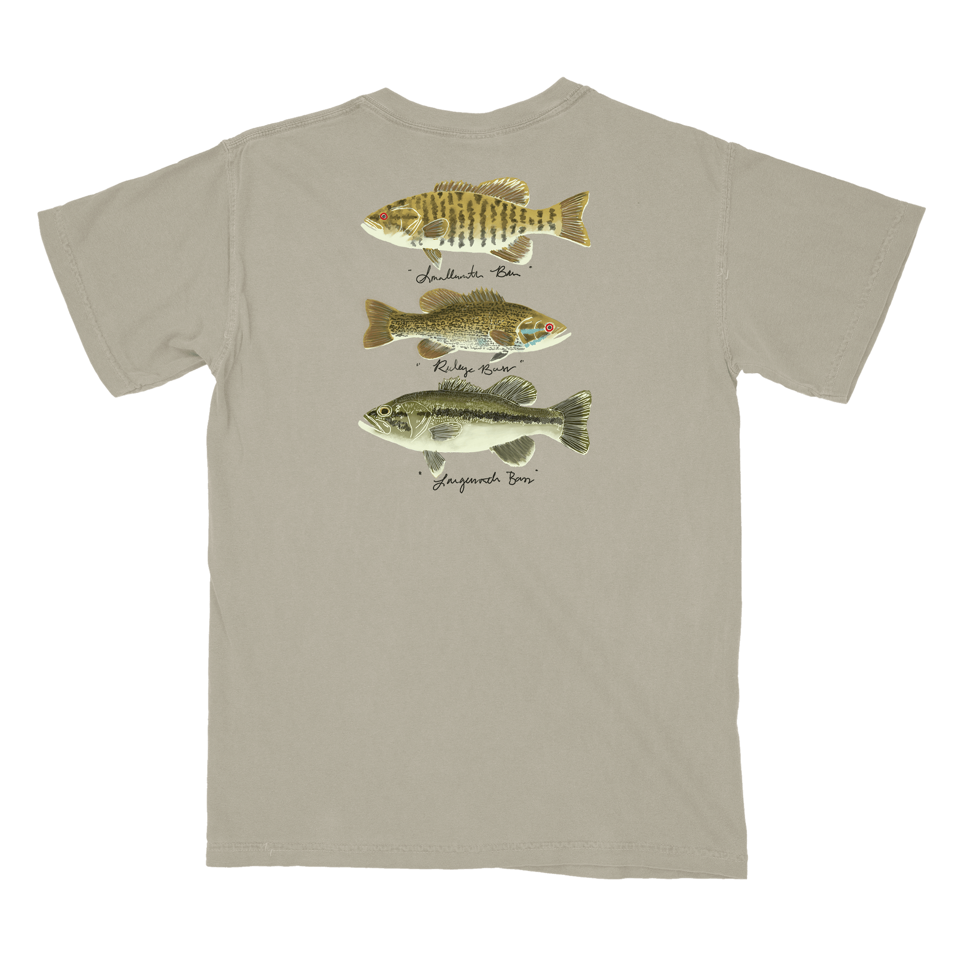Topwater Largemouth Bass fishing shirt — Ray's Custom Art