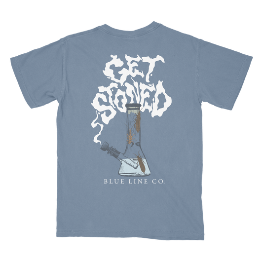 Get Stoned Shirt Bay Green/
Navy Blue